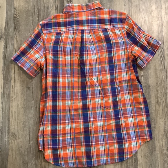 Mens orange polo shirt - Picture 4 of 4